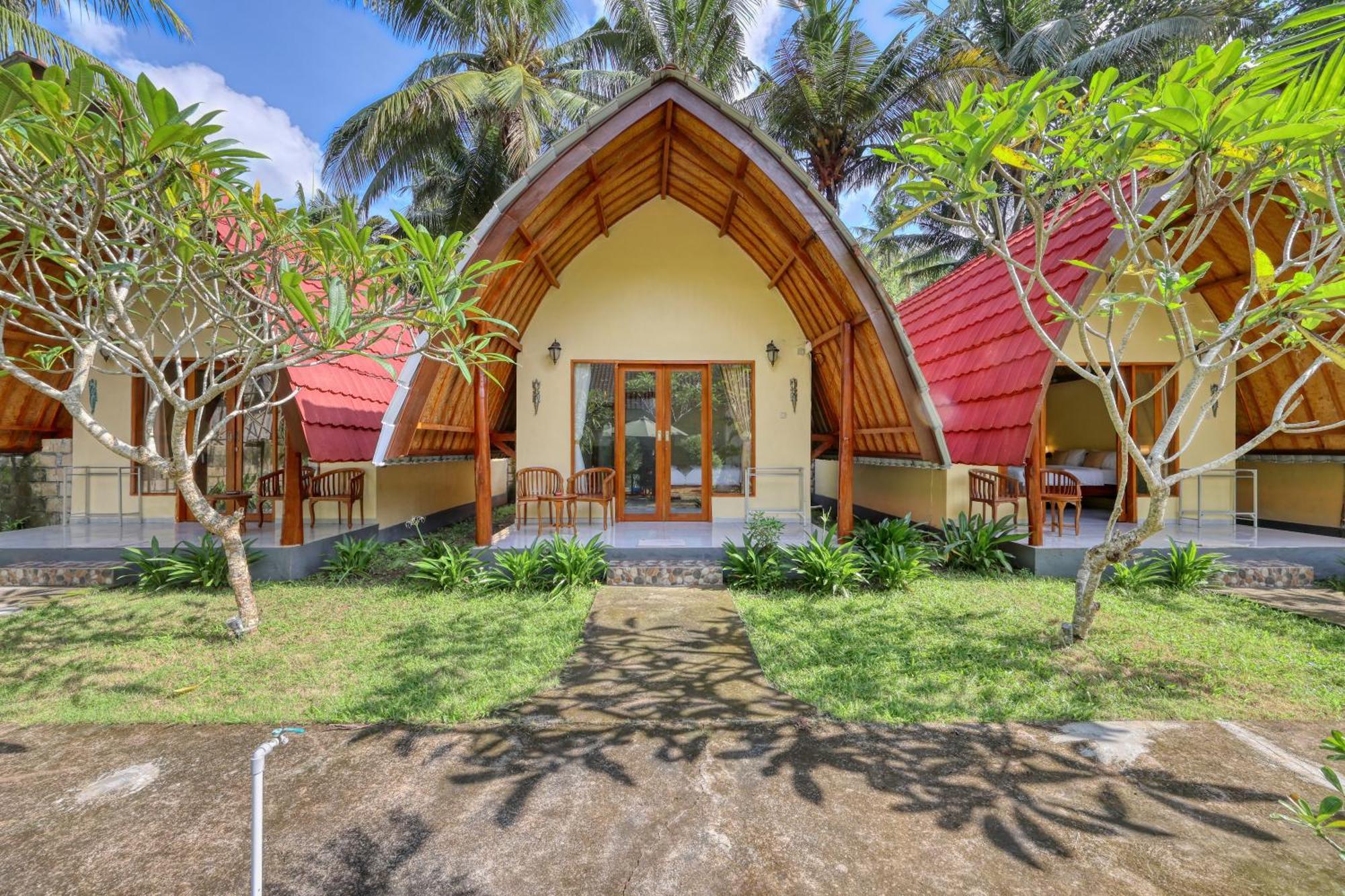Maharga Bungalows Sakti Exteriör bild