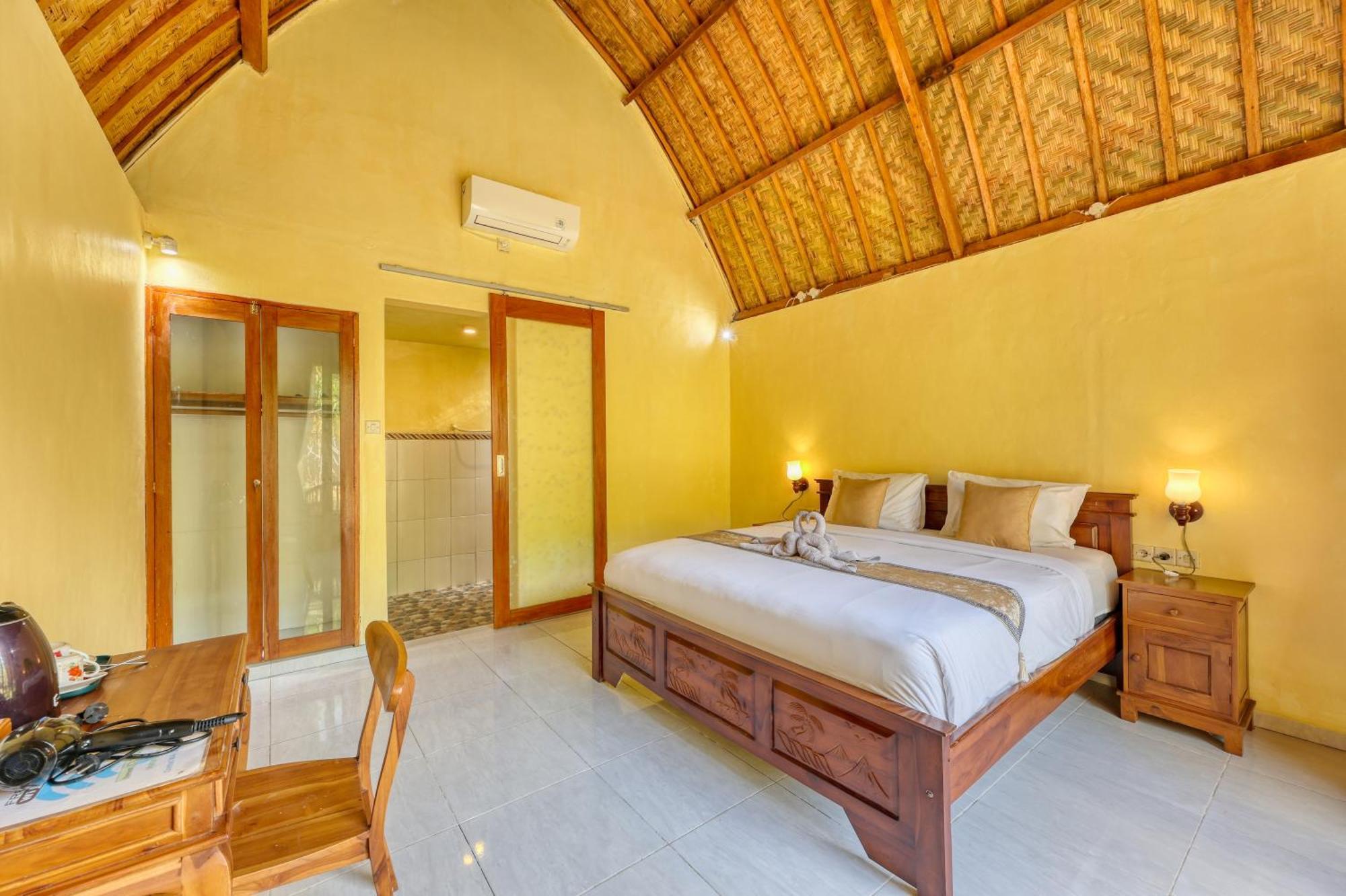 Maharga Bungalows Sakti Exteriör bild